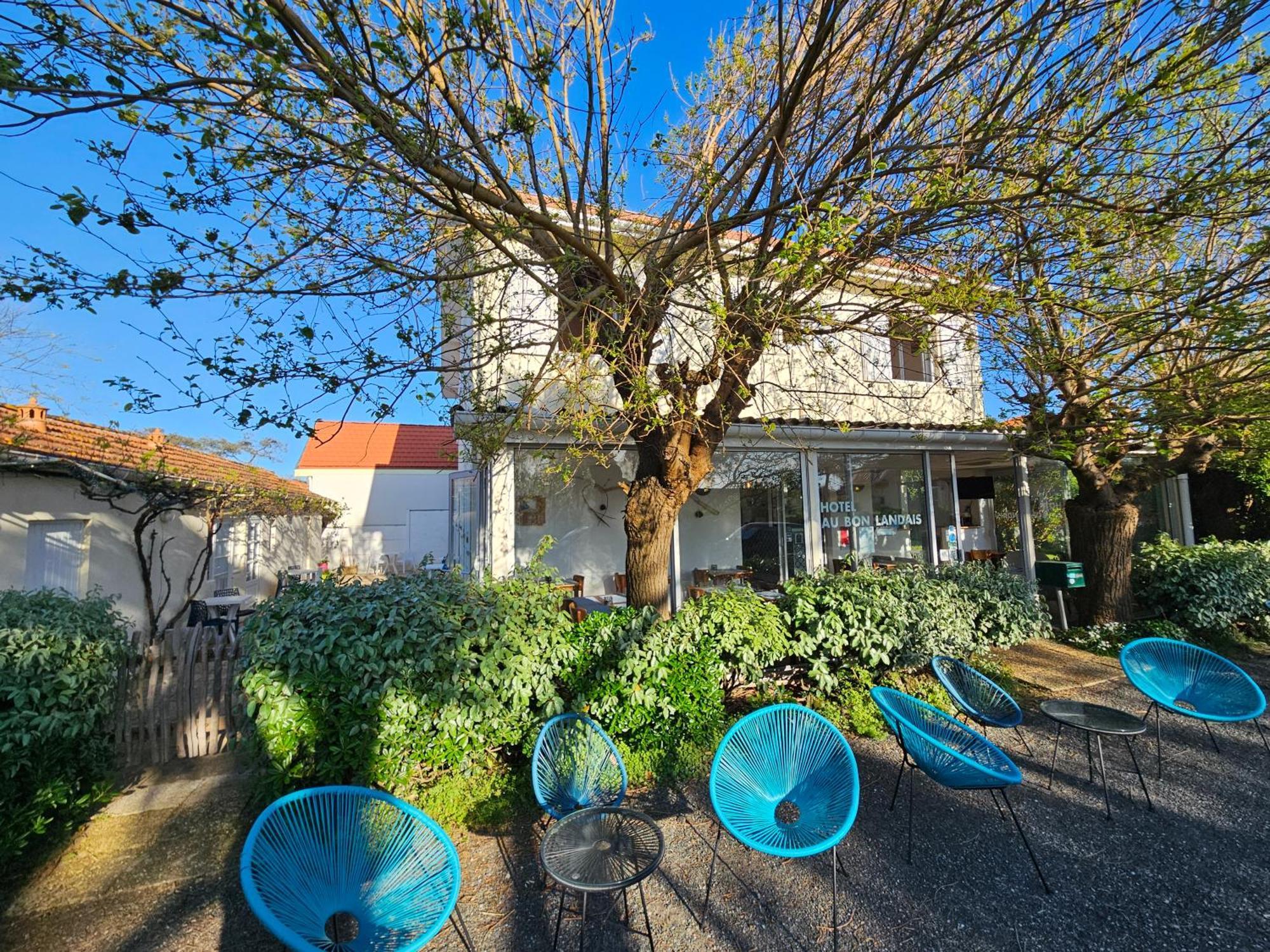 Hotel Au Bon Landais Biscarrosse-Plage Eksteriør bilde